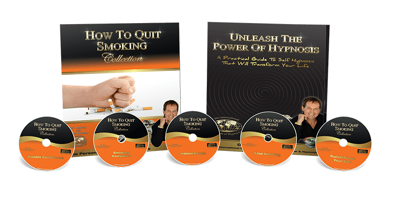 How to quit smoking collection pack image with 5 cds & workbook