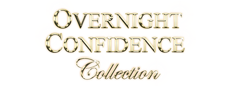 Overnight Confidence collection in Gold on Black
