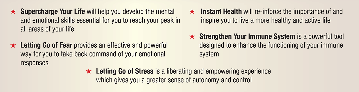 Description of contents of 5 cds