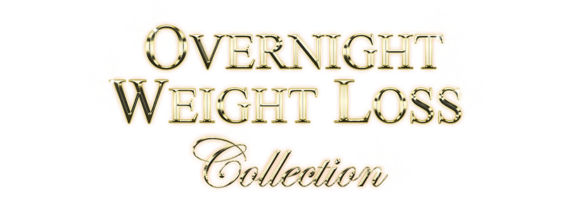 Overnight Weight Loss Collection in Gold on Black