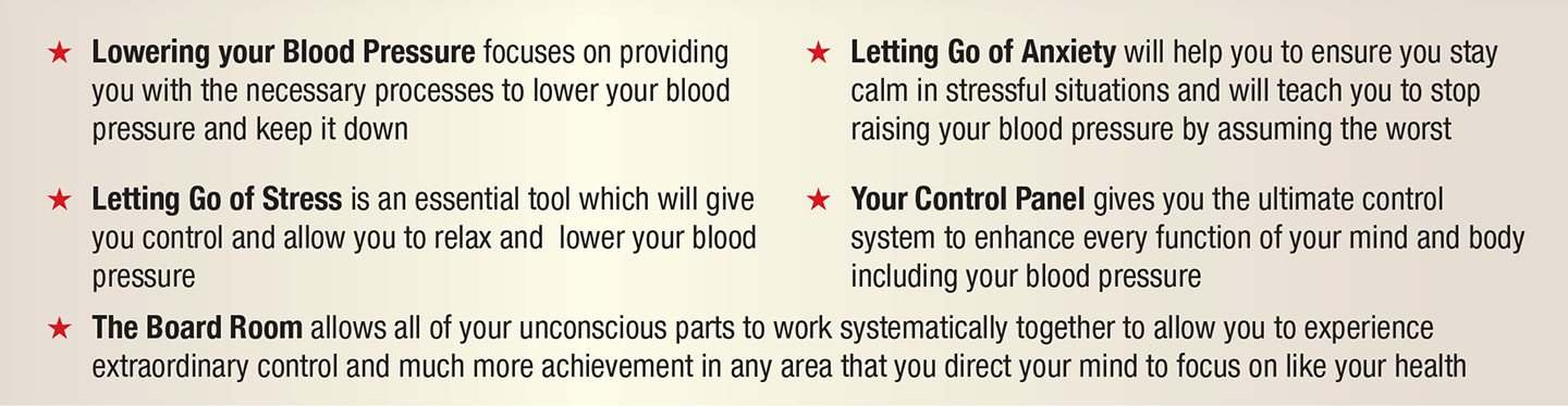 Description of contents of 5 cds