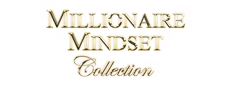 Millionaire Mindset collection in Gold on Black