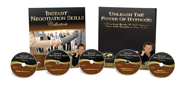 Instant Negotiation Skills collection pack image with 5 cds & workbook