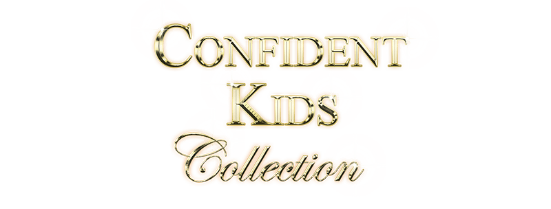 Confident Kids collection in Gold on Black