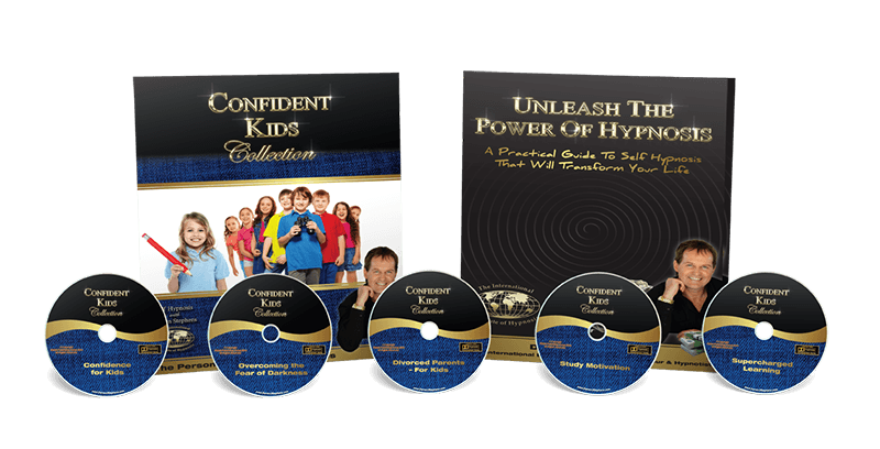 Confident Kids collection pack image with 5 cds & workbook