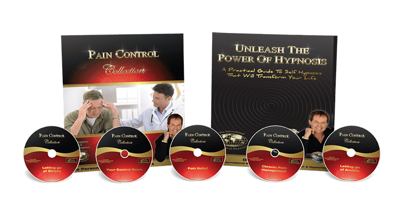 Pain control collection pack image with 5 cds & workbook